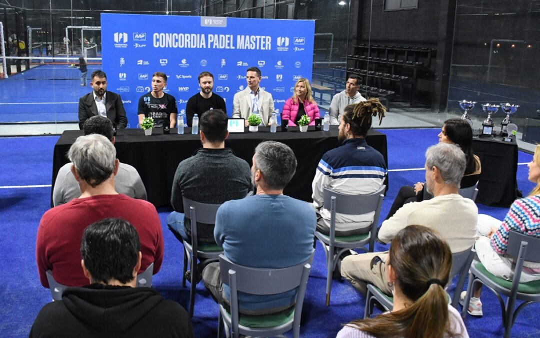 Concordia es sede del «Argentina. Padel Tour»